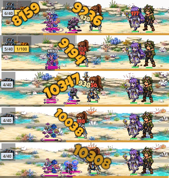 simplekafu's tweet photo. Miss多いから攻撃回数重視で低級魔法を連発する
クリティカル率25%ウィッチにしてみたけど悪くないな?
場所は攻略中のハード2-6
コンスタントに3000~10000を出し続ける(当たれば
#TBoR https://t.co/2FXVZZJwo5