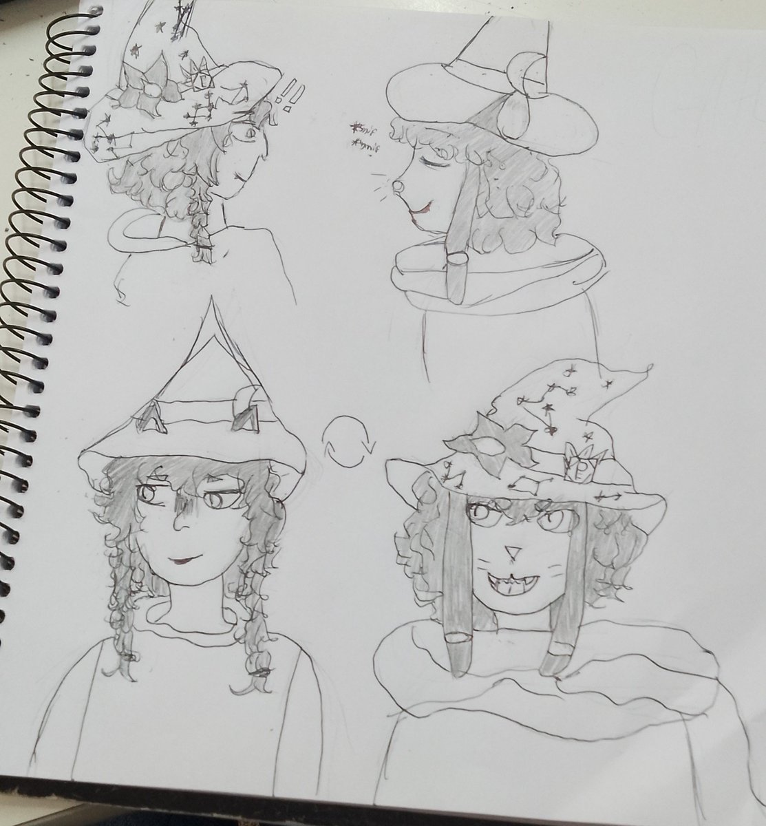 Elysiumzy's tweet photo. Desenho idiota besta que fiz do meu oc e do oc de @St4r_Hav1 !! Gato e cachorro trocando de chapéu tô com medo
#wsmpOC #wsmpRP https://t.co/2zJjMPjvPT