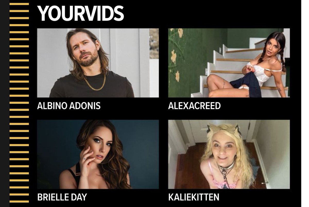 itsbrielleday's tweet photo. Thank you @yourvids_app for naming me one of the Top 10 Trending Creators in this month’s @XBIZ World Magazine! 🙏💕 https://t.co/2HjqRvSy81