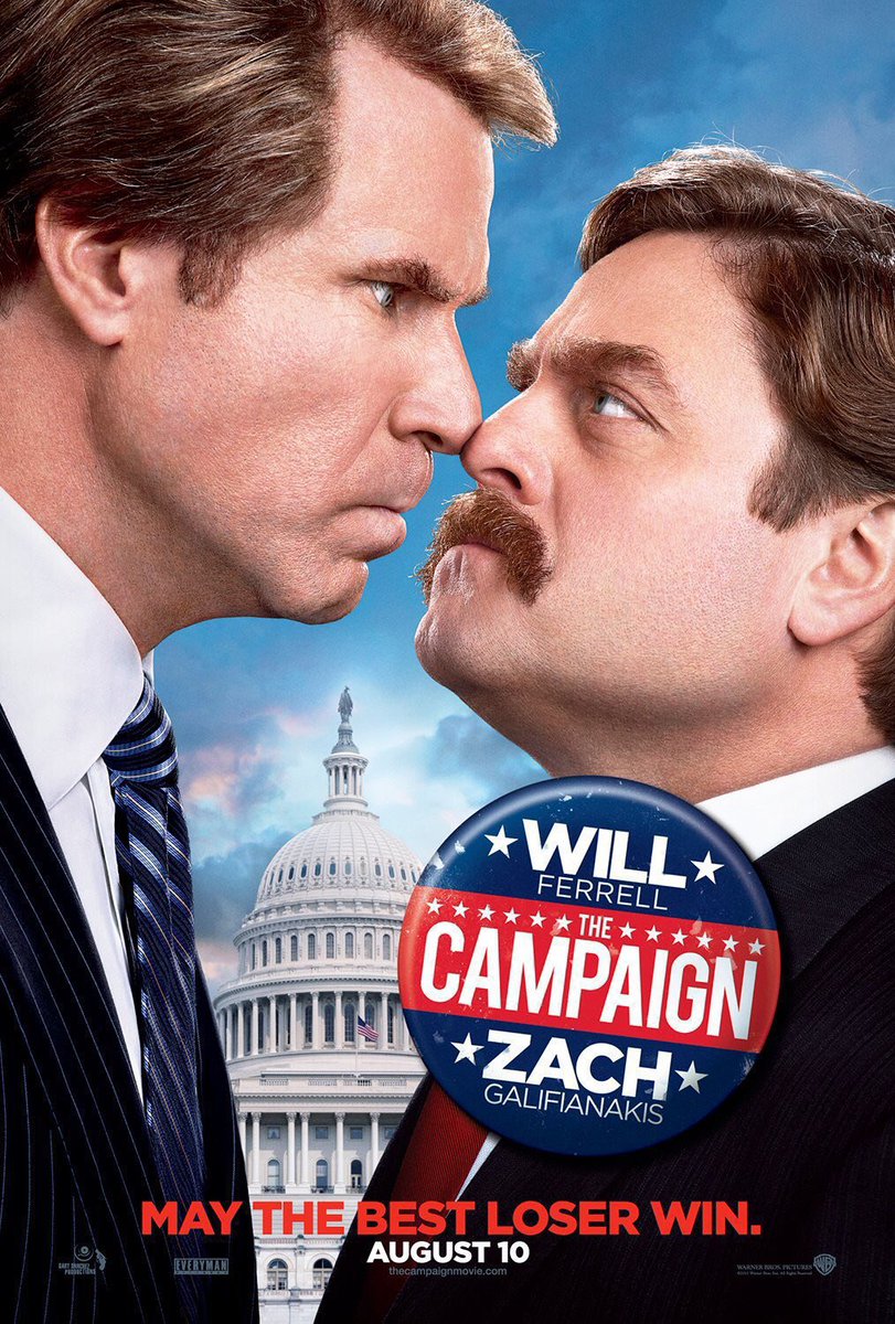 FilmNewsNos's tweet photo. 🎬MOVIE HISTORY: 14 years ago today, August 10, 2012, the movie ‘The Campaign’ opened in theaters!
#WillFerrell #ZachGalifianakis #JasonSudeikis @DylanMcDermott #KatherineLaNasa #SarahBaker #JohnLithgow #DanAykroyd #BrianCox #BillySlaughter #TarynTerrell #JoshLawson #JohnGoodman https://t.co/bHmhFl6Kex