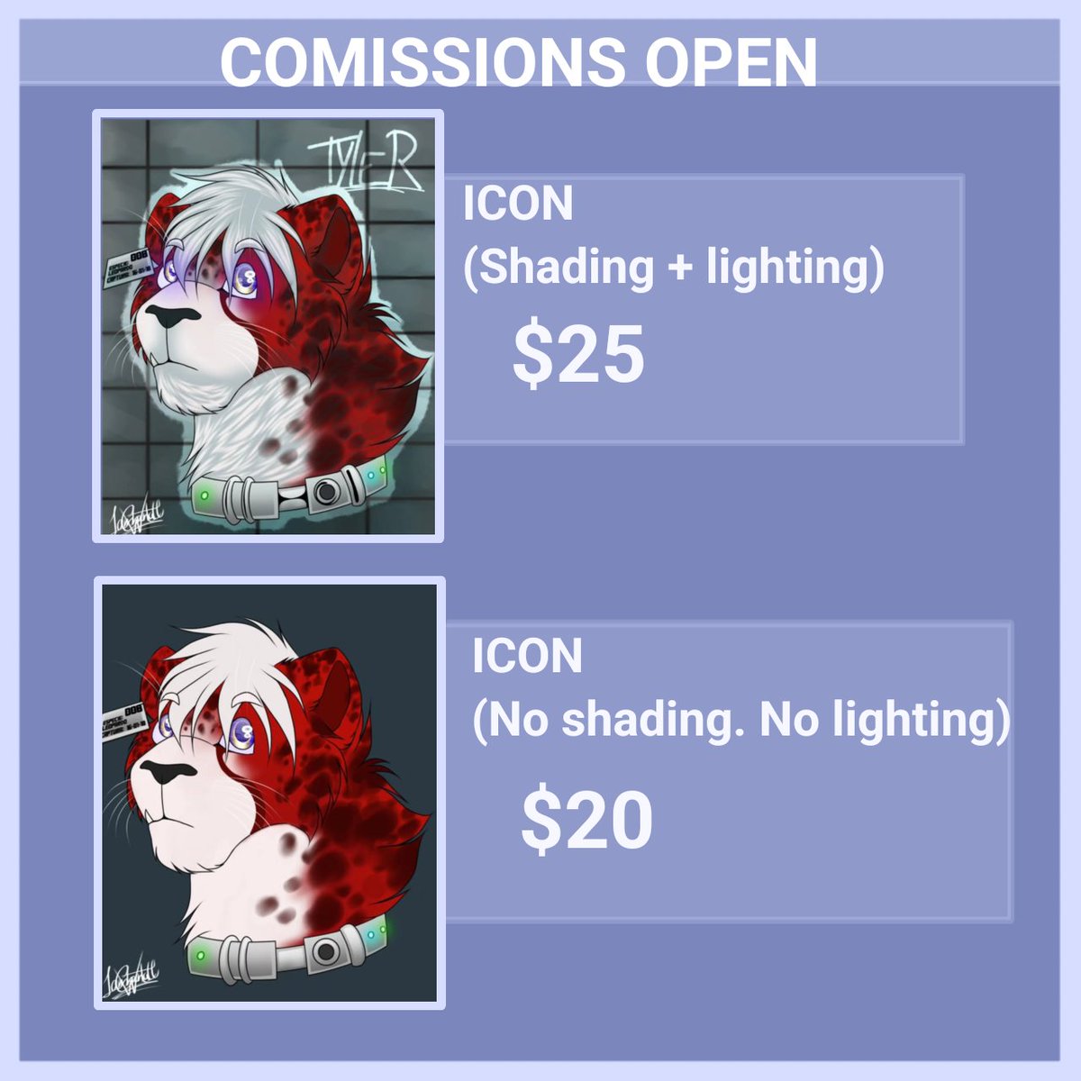 chantalltwolf's tweet photo. 🔓 • COMISSIONS OPEN!
Message me if you're interested!

#art #digitalart #desenhos #desenhosdigitais #comission #animalsart #animals #oc #fursona #sales #comissionart https://t.co/WxVYKdBCRJ