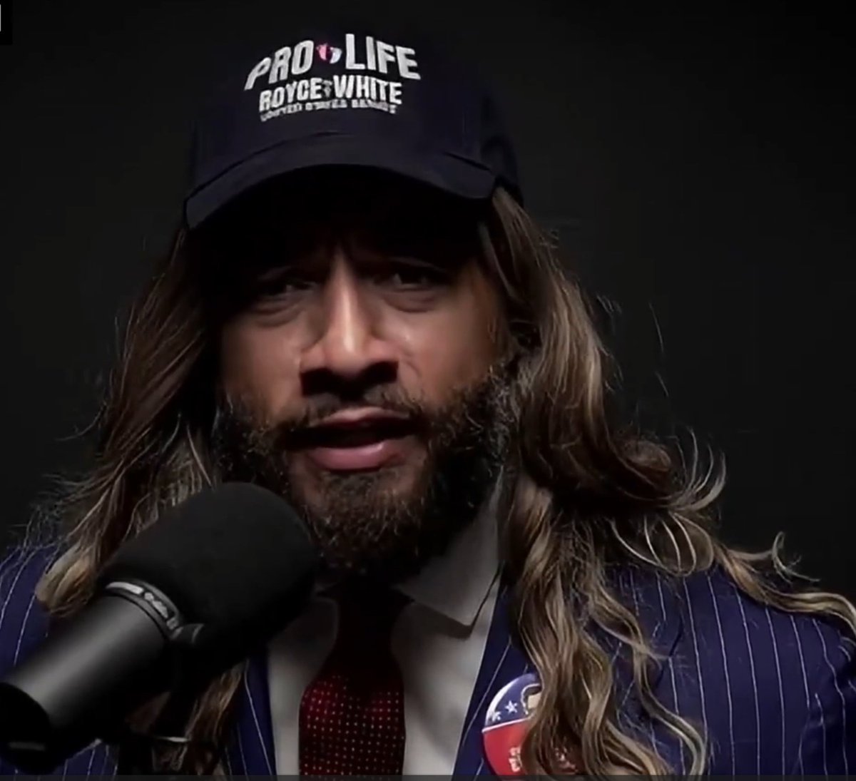 WolfofReho's tweet photo. If there's an upside in having to deal with these MAGA dude bros it's that they may be the reason we ultimately win. Put the bigotry and misogyny aside for a second and if we just let them talk they reveal how utterly stupid they are. That can't be ignored forever. #royce #trans https://t.co/BpEAAzu1ow