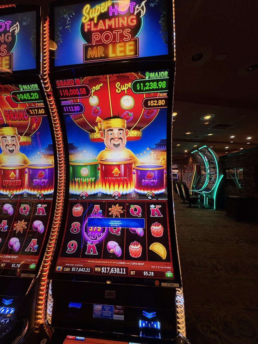 BinionsLV's tweet photo. Cha cha cha CHING! 💰💰💰
Talk about a lucky weekend! 🎰 Congrats to everyone who hit a jackpot at Binion’s! 🤑🔥 https://t.co/5b9TL8F91f