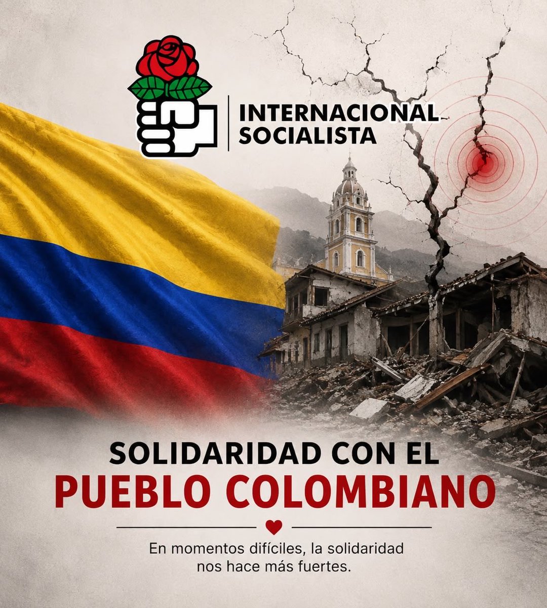 MiguelVargasM's tweet photo. Nuestra solidaridad con el pueblo colombiano ante el devastador terremoto que hoy ha golpeado a esa nación hermana. Acompañamos en el dolor a las familias de las víctimas y expresamos nuestro apoyo a todos los afectados. https://t.co/CK398CWk0g