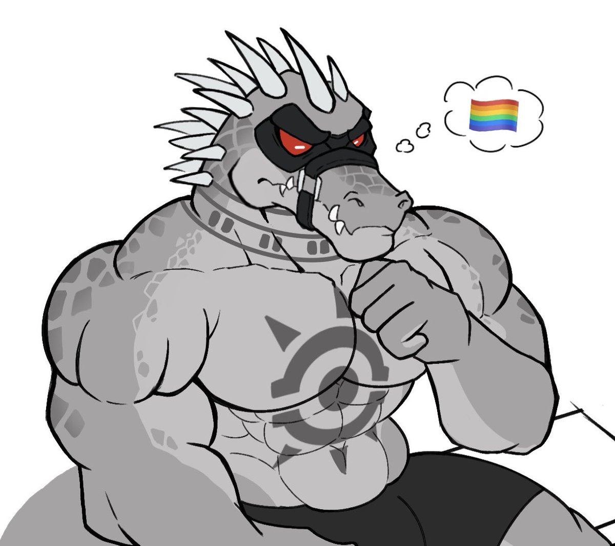 WingzzArts's tweet photo. 🐊💭 (wip) https://t.co/1F2ck1PDF6
