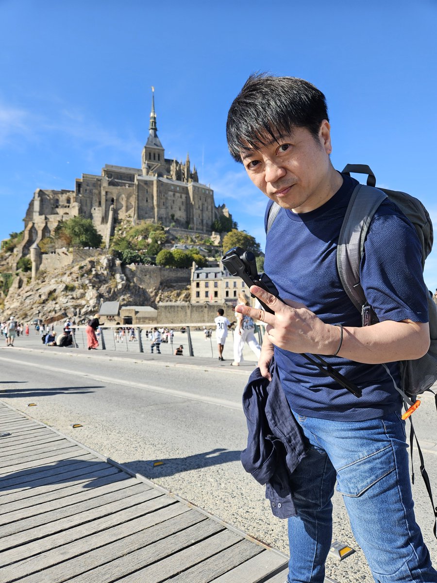 SUYA_mania's tweet photo. フランス旅行６日目🇨🇵✨️
モン・サン=ミシェル～😊🇨 https://t.co/r9ImAHz70F