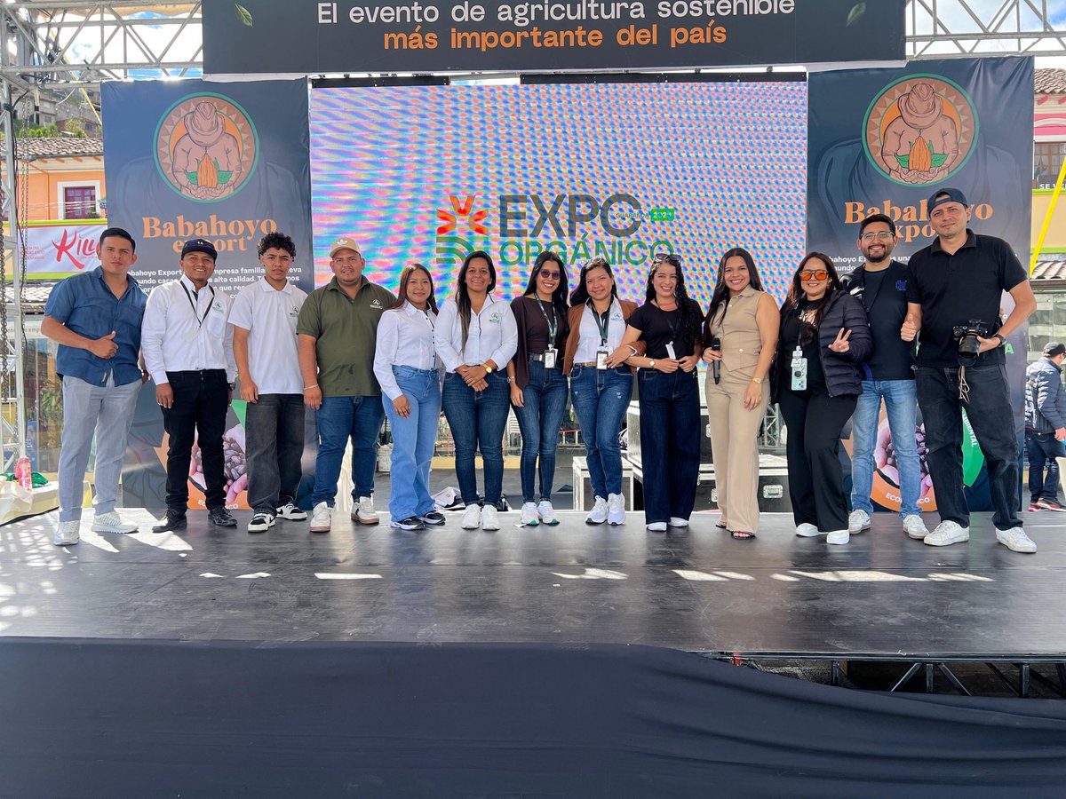 kintriago22's tweet photo. De esto se trata nuestro trabajo: de conectar la innovación con el campo 🌾⚡ En Expo Orgánico Ecuador 2026 logramos consolidar una verdadera feria empresarial de alto nivel, demostrando que la productividad y la sostenibilidad van de la mano. #neoagro #expoorganico2026 #guaranda https://t.co/h3uS2xJBKz