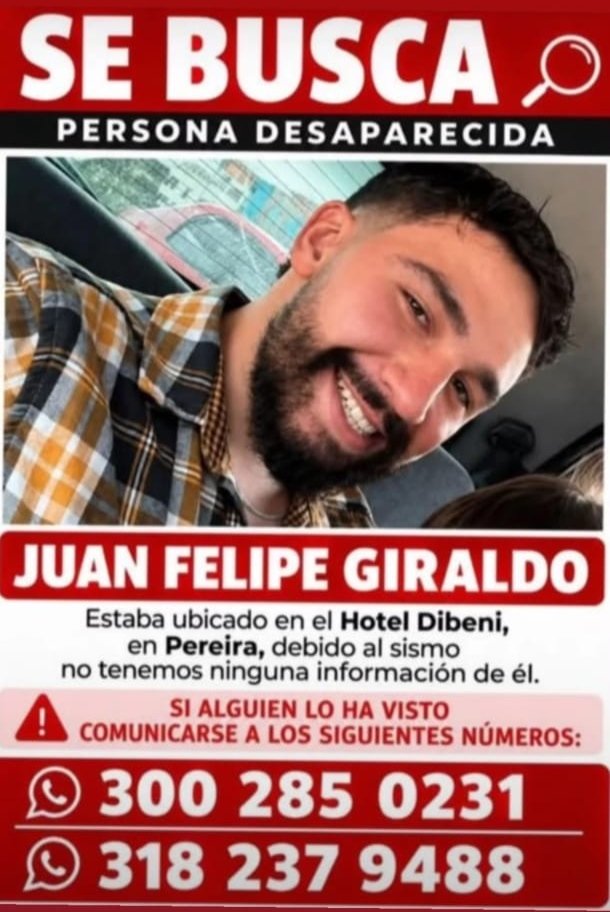 wenten_sas's tweet photo. @VaneDeCol @Susanadeleonc Por favor ayudame a difundir, no saben en qué estado lo sacaron de los escombros sus padres están en rumbo a Pereira, los papás están en Bogota él también vive acá. Por favor si tienen información del hospital a dónde lo llevan informar😭😭 https://t.co/GeZvJ4iPAC