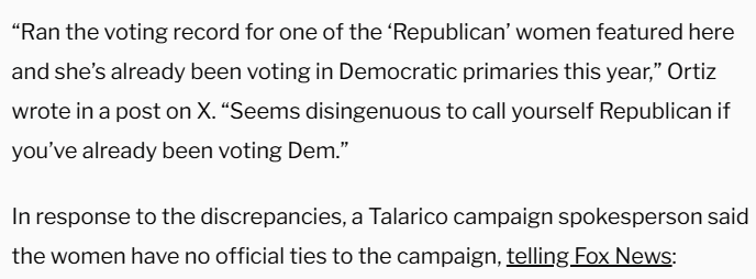 ZachKraft7's tweet photo. RIP "Republicans for Talarico"

The Talarico campaign is now officially distancing themselves from the failed group after it was exposed to be made up of lifelong Democrats. https://t.co/Zw1fdLcAu7