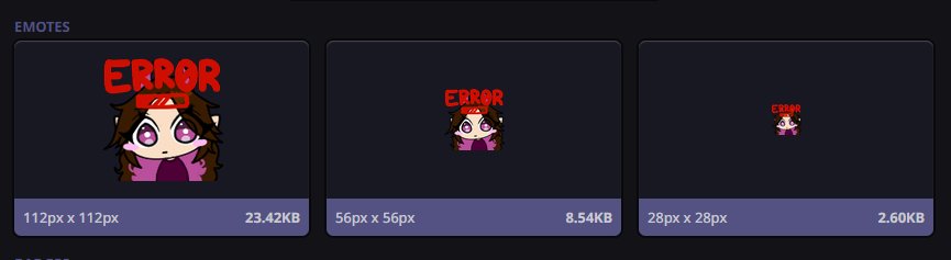 emrald_nova's tweet photo. Wanted to see a preview of the emote and holy cow they look adorable ❤️

#emote #twitchemote #emoteartist #chibi #chibiemote https://t.co/t5PR1lSRbw