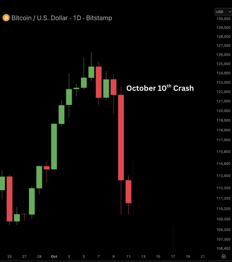 AshCrypto's tweet photo. I was about to retire my entire bloodline, then Oct 10th happened. https://t.co/birs2uux1b