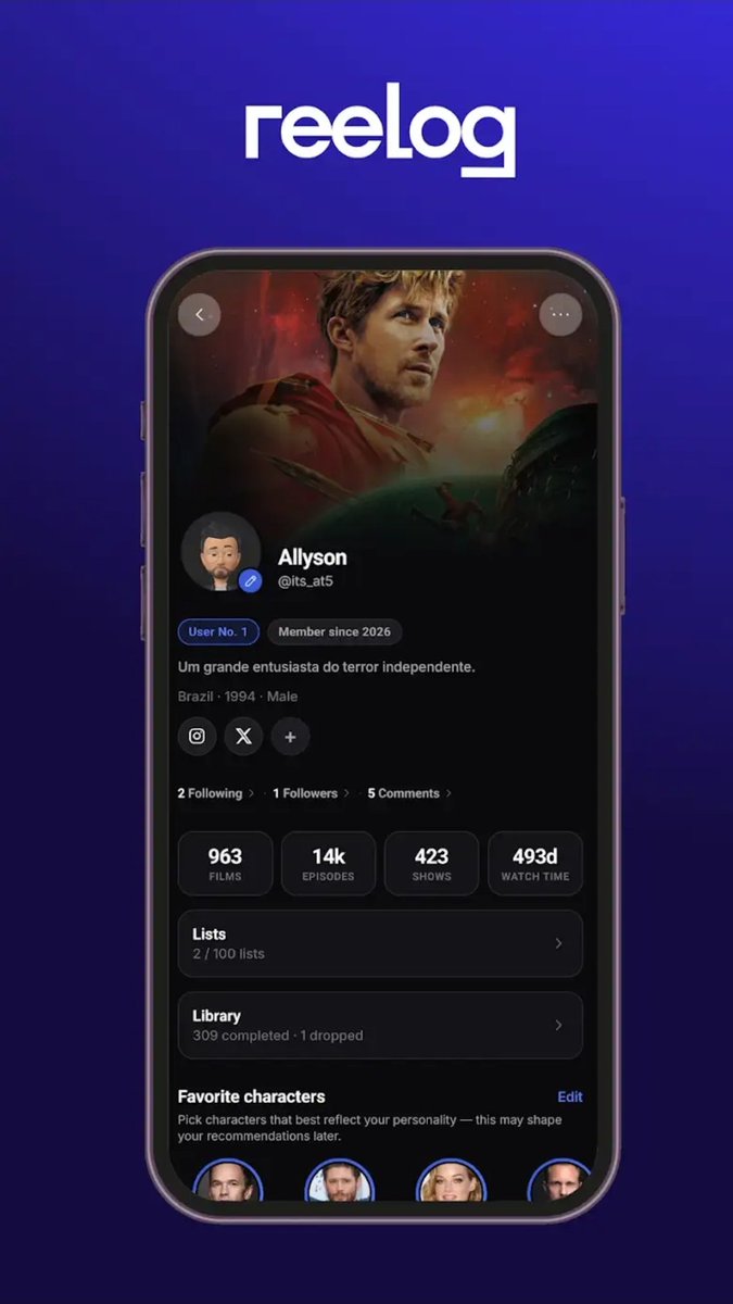 getreelog's tweet photo. Big Closed Beta Update with a new design, social features, share what watch with friends, and many more new features.
-
Grande atualização no beta fechado com novo design, siga amigos, compartilhe o que você assiste e muito mais.

Beta access: https://t.co/1FPF8MDMsM https://t.co/qXSNPluPZ9