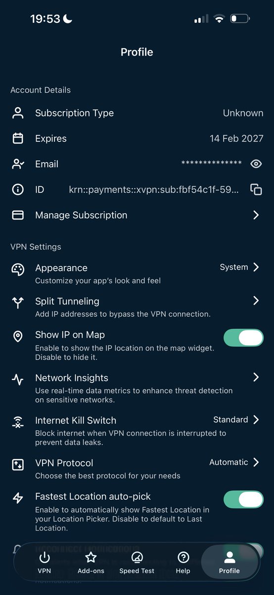 Sportspire00's tweet photo. @socetyhatesjay No mind them ejeh just put me on for the update this one na yearly plan the cl do and na automatic payment so e no dey expire, even hma vpn yearly plan still dey my hand https://t.co/yLiBTDMAwm