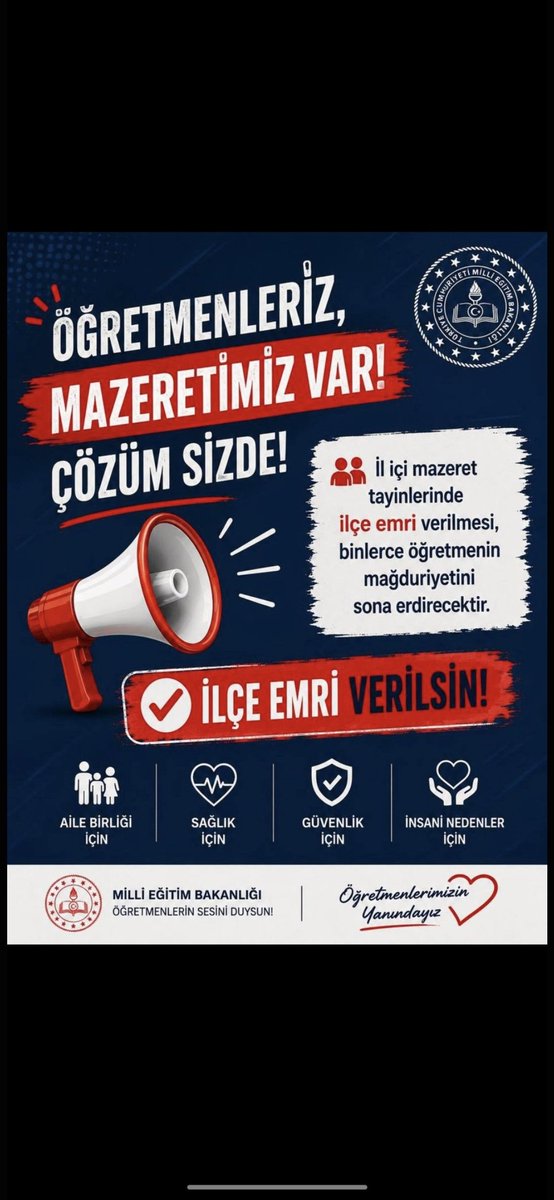 Tanercetin_'s tweet photo. Parçalanmış aile, yorgun öğretmen, eksik eğitim... Geleceğimiz olan çocuklar için il içi mazerete ilçe emri şarttır!
​#iliçimazeretiilçeemri #ÖğretmenlerBölünmesin #İlçeEmri
#iliçimazeretilçeemri https://t.co/eCXX7ubvYE