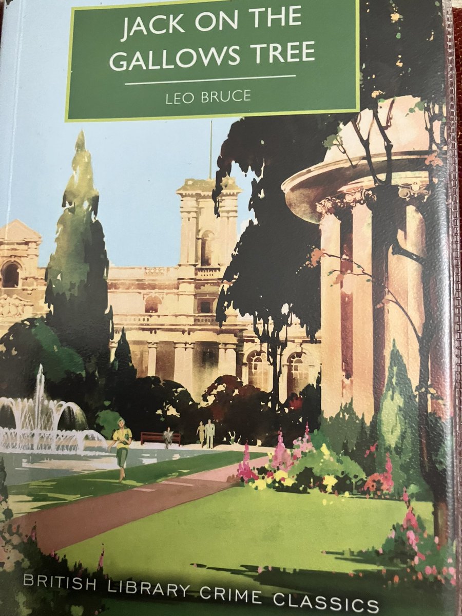 NeilClark66's tweet photo. I’ve read a large number of the British Library’s excellent Crime Classic reprints series but this one - by a writer (Leo Bruce, the pseudonym of  Rupert Croft-Cooke ) who I’d never come across before-  has to be one of the very best, if not the best,  of all them. It’s a great mystery, very well written and has a satisfactory conclusion. Highly recommended for those who love a good whodunnit. cc @medwardsbooks
