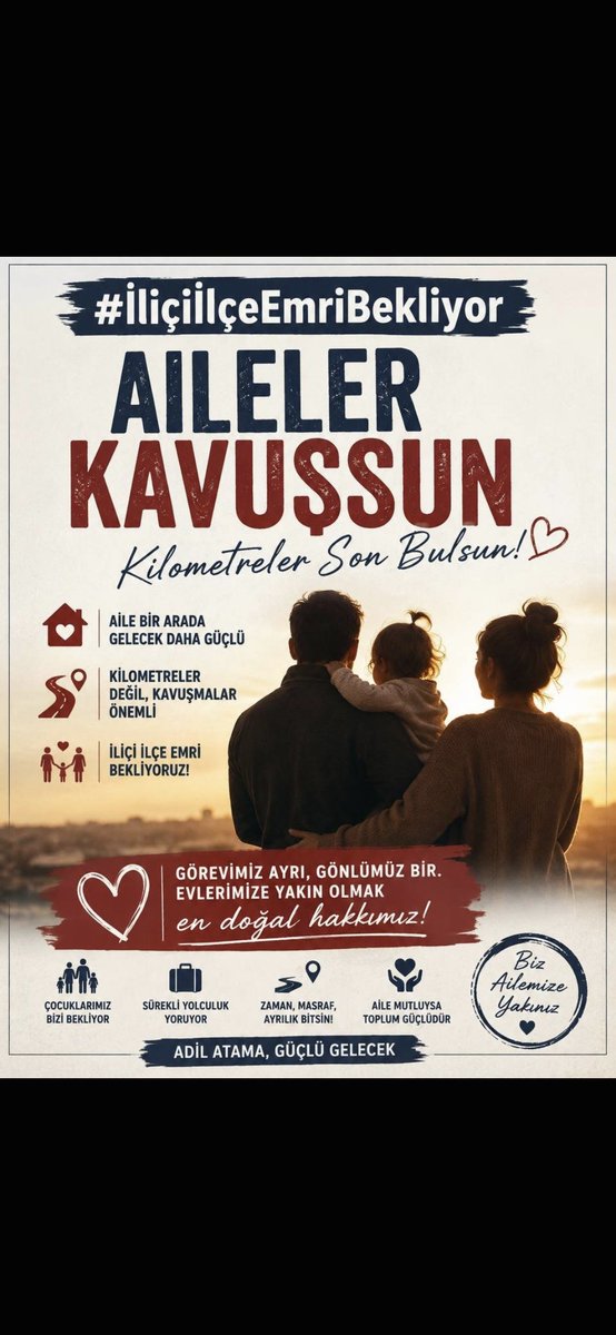 Tanercetin_'s tweet photo. Bir çocuğun anne-babasından ayrı büyümesi eğitimin ruhuna aykırıdır. Çocuklarımızın geleceği ve öğretmenlerimizin huzuru için il içi mazerette ilçe emri şarttır!
#iliçimazeretilçeemri https://t.co/RZ0KYg3xhd
