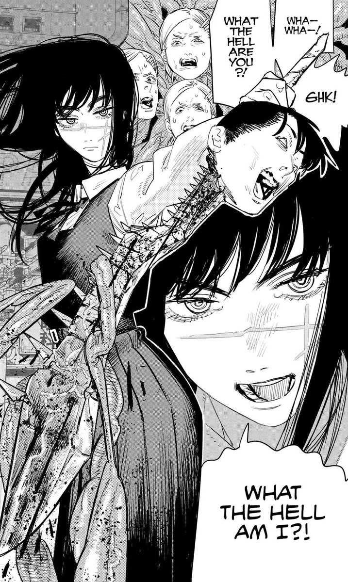 yusukesdripp's tweet photo. While part 1 is a masterpiece, early part 2 is some of Fujimoto’s best art and writing in my opinion. But I also feel like at some point he became really checked out of the story https://t.co/R7ionRCBHR