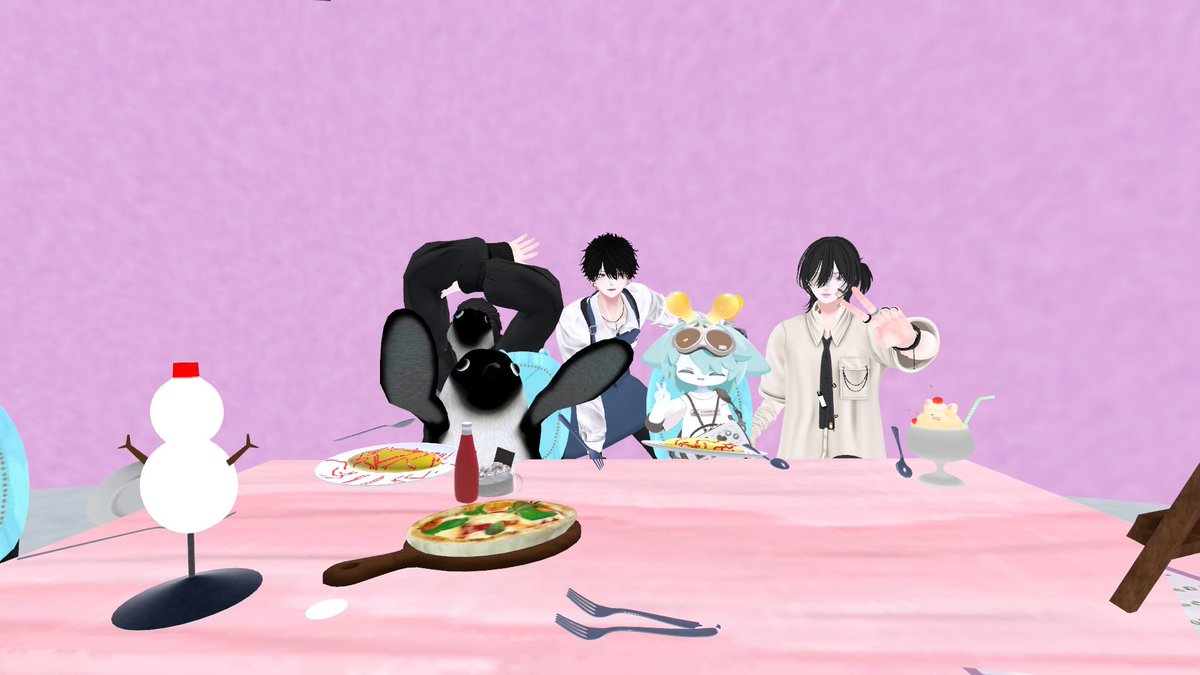 nattu07's tweet photo. 楽しかった！！
 #VRchat   #Cafe_SnowDrift https://t.co/udk155ia7R