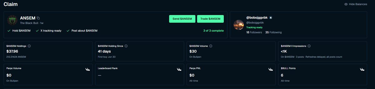 bobojggvbk's tweet photo. @blknoiz06  When do normies like me get rewarded for being bullish on ansem for 41 days. all i request is ur attention https://t.co/D15rIRWqPv
