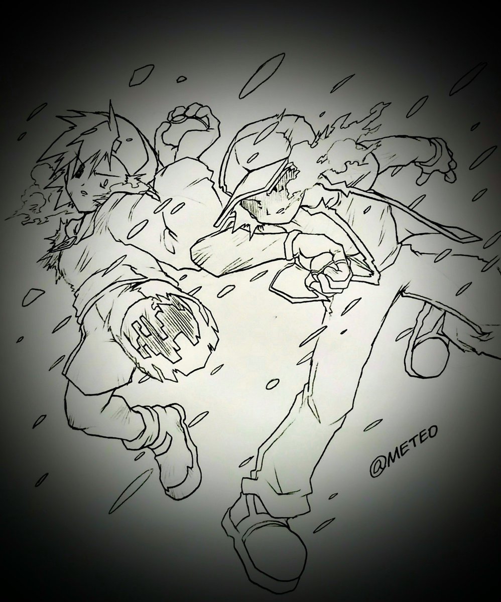 METEO422837's tweet photo. 落書き✍️
#pokepasta　#frostbite
#red　#gold https://t.co/opD9IFjfF8