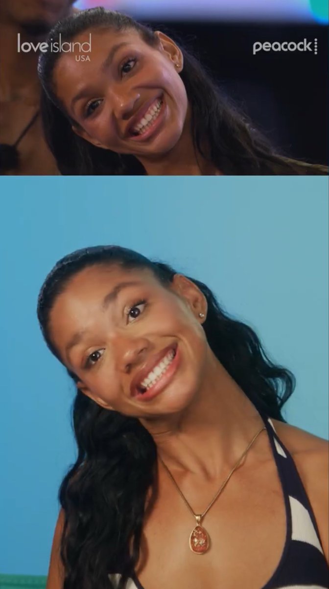 inibofori's tweet photo. Melanie recreating her viral meme and cheesinggg🤣🤣 

#loveislandusa https://t.co/EC5cu8Ob7Q