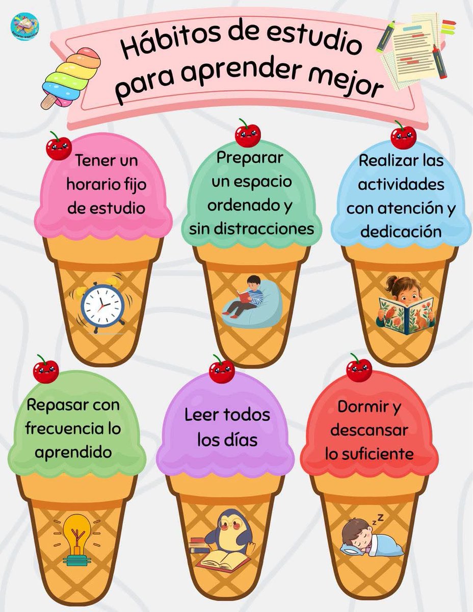 Juli_ta734's tweet photo. Hábitos de estudio para aprender mejor 👩🏻‍🏫✨ https://t.co/eb67lUX8bR
