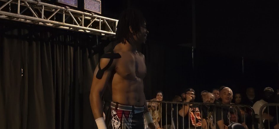 CarlosStoneking's tweet photo. Eli and Eli sounds like a firm you can trust and trust that @EKProsperr is the human highlight reel #WWE #WWENXT #NXTMelbourne https://t.co/cmzitr2Yse