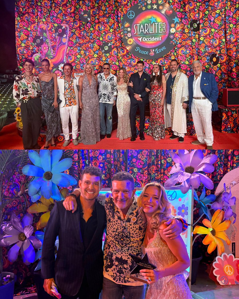 MichaelBuble's tweet photo. A few beautiful days in Marbella with family and friends and one very special night celebrating an incredible woman. Watching Lu be honoured by the Starlite Foundation for Human Impact Recognition was one of those moments where I just stood back and felt so damn proud. Proud of her heart, the way she shows up for people, and the love she puts into everything she does. Congratulations babe, you deserve all the awards!!! ♥️
-
Unos días maravillosos en Marbella con familia y amigos, y una noche muy especial celebrando a una mujer increíble. Ver a Lu recibir un reconocimiento de la Fundación Starlite por Reconocimiento al Impacto Humano fue uno de esos momentos en los que simplemente me quedé contemplando la escena, sintiéndome increíblemente orgulloso. Orgulloso de su corazón, de cómo se vuelca con los demás y del amor que pone en todo lo que hace. ¡¡¡Felicidades, cariño; te mereces todos los premios!!! ♥️