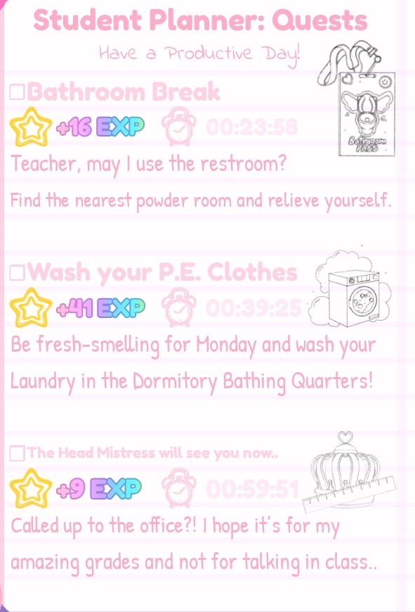Filly_Shy's tweet photo. umm… where are the bathrooms? where is the head mistress’ office? did ya’ll just completely forget about these quests? 

honestly, how is this campus any better than the last one besides lag reduction? https://t.co/3sVYFRY4dO