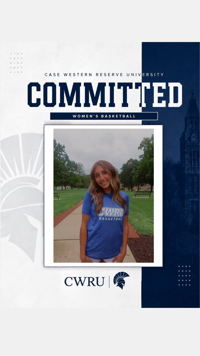 vittoriaemerich's tweet photo. Surprise!! #nextfour
Iβm so excited to announce that Iβll be continuing my academic and athletic career at Case Western Reserve University!
Thank you to everyone who played a part in my journey, couldnβt have done it without any of you!
@SLAAMBASKETBALL
@SLAAM2027Osborn
@THS_GBBall
@CWRUWBB