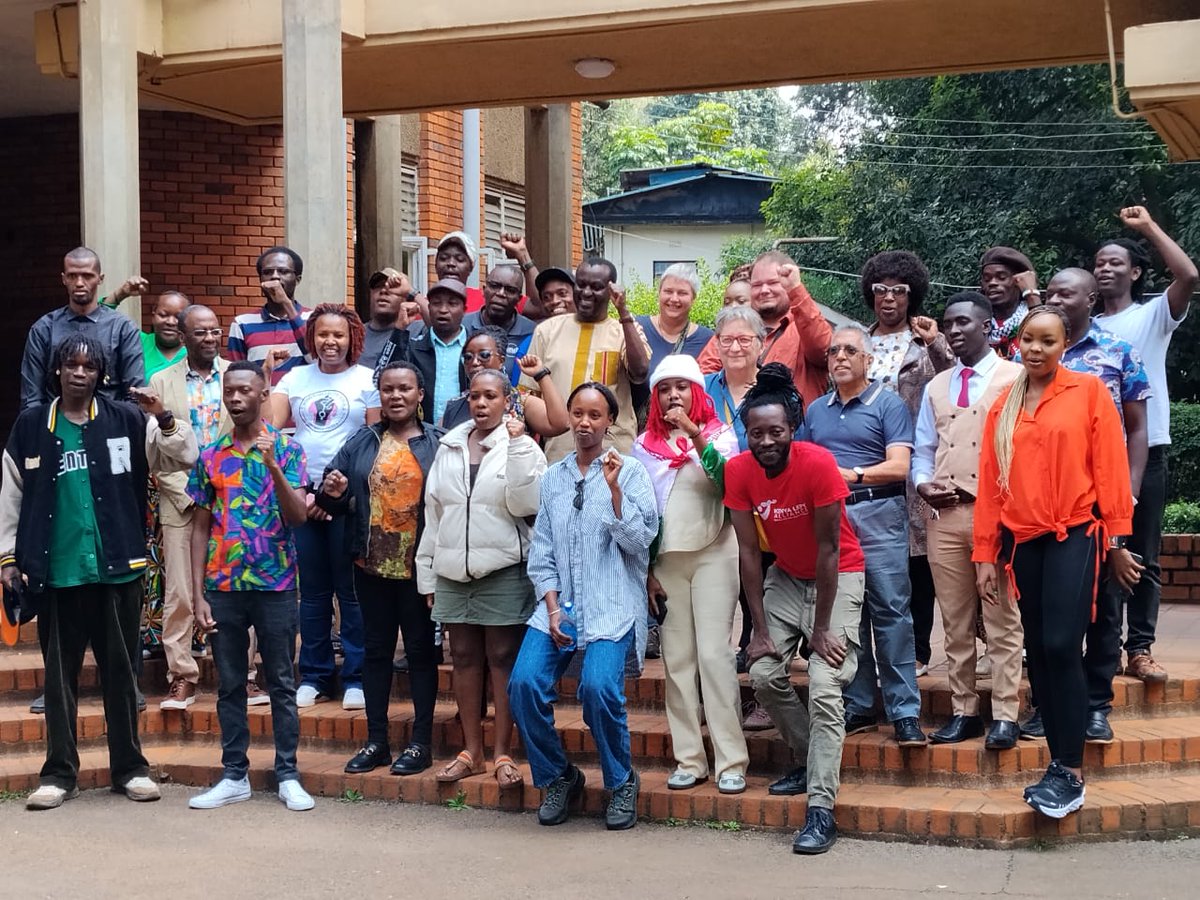 KenyaLeftA's tweet photo. The Kenya Left Alliance steering committee hosted bilateral relations with members from Rosaluxemburg Stiftung: Tina Gröneberg,Katrin Voss and Samuel Kasirye as well as Hon. Cornelia Möhring,former MP with Die linke party and Martin Günther,Mp European Parliament from Die linke. https://t.co/wZgzOd2Xbk