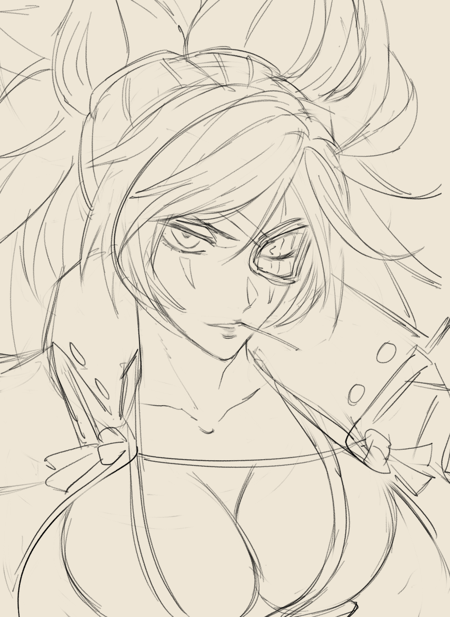 jonjebal's tweet photo. Baiken wip
#GUILTYGEARSTRIVE https://t.co/04ovNK4rN8