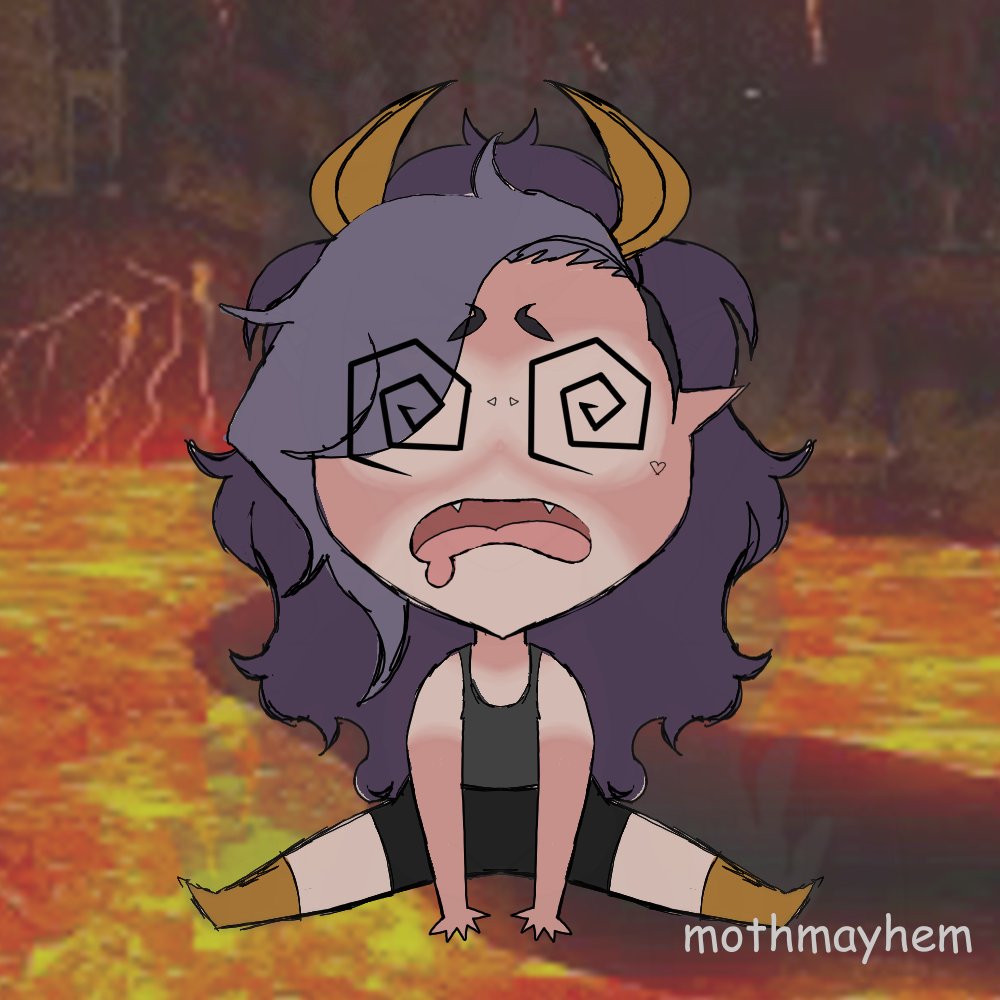 mothmayhemTV's tweet photo. sooooooooooo no stream for the next few days... i went to pride this weekend and long story short i now have the worst sunburn of my life. needless to say i'm taking the next few days to rest and try to rid myself of this asap 😵‍💫 https://t.co/qPNtGd7zED
