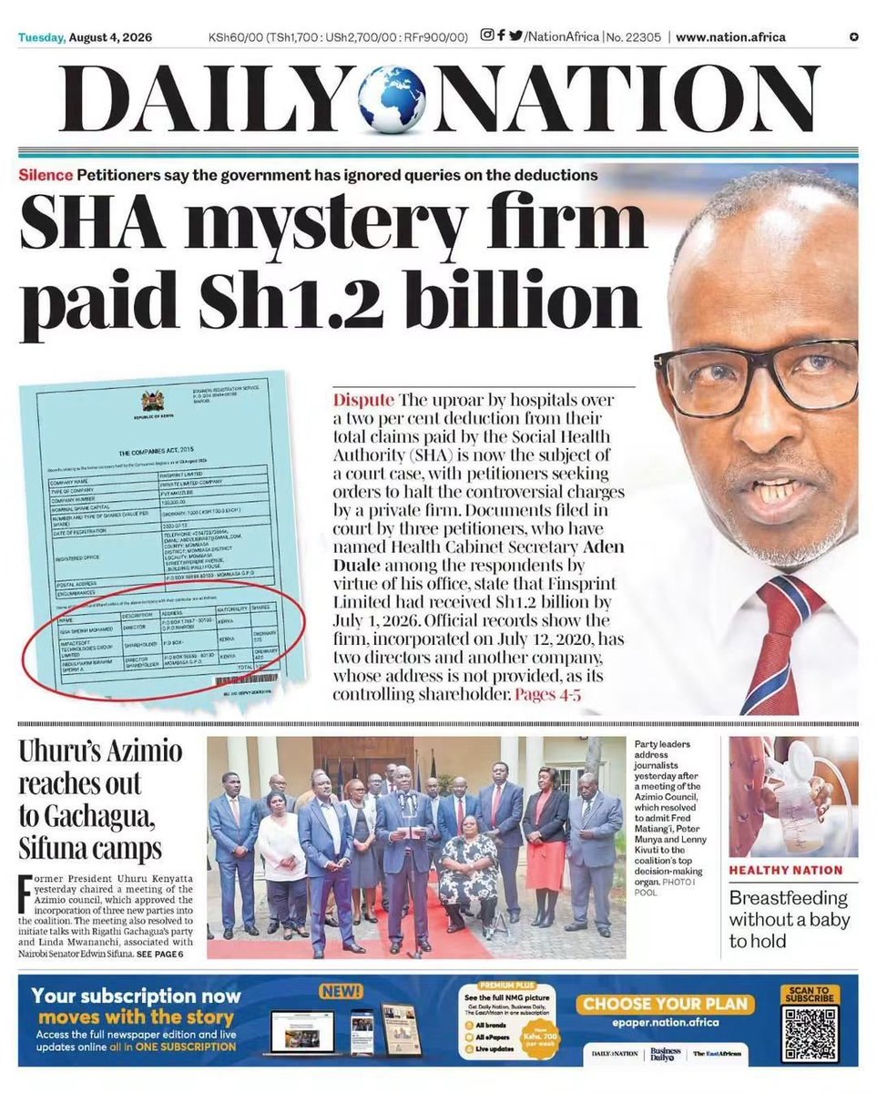 blacqlegend's tweet photo. A cartel that crafted a #SHA health policy purely to loot cannot imagine a better country with a working health system.....🚮🚮🚮
#SystemyaFacts
#fagiawote https://t.co/Q981vjVzJD