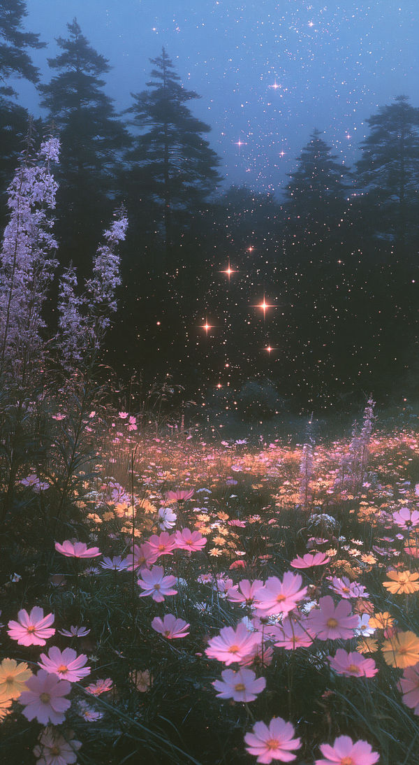 on_lockscreen's tweet photo. Dreamy 8K Wildflower Magic ✨ https://t.co/cnDMQzscI3