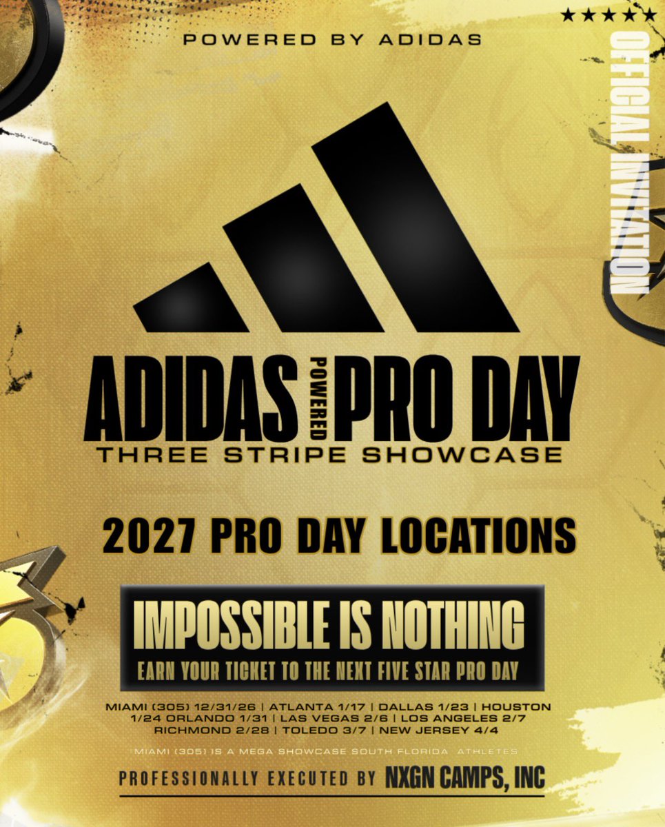 kaden_myers_72's tweet photo. Big thanks to @NxgnCamps for an official invitation to the @adidas (Powered) Pro Day. Let’s go! 📈

#ImpossibleIsNothing #OffensiveLine #DungeonFamily #allin

@ProspexMedia @coachcliff904 
@SixZeroAcademy @WindsorFB
@BrandonHuffman @JohnGarcia_Jr 
@BrianHowell33 @247recruiting 
@MattT8Scouting @PrepRedzoneCO 
@coachwes_23 @GideonAigner 
@MaxPreps @denversportsmag 
@CoachM_Schmidt @coachliddle 
@CoachSvarczkopf @CoachTuitele 
@TyBarret @CoachTravisWard 
@nick20lee @Callybrian 
@Coach_CPace @CoachPTracy 
@CoachTripodi @CoachBHen 
@CoachNickNissen @Coach_Gunnar 
@OU_CoachB @_ClaytonWoods 
@GeepWade @CoachMattRhule 
@CoachBarnett_OL @CoachPlumb1
@CoachB53 @CoachSingler 
@CoachZampese @Coachjpatton