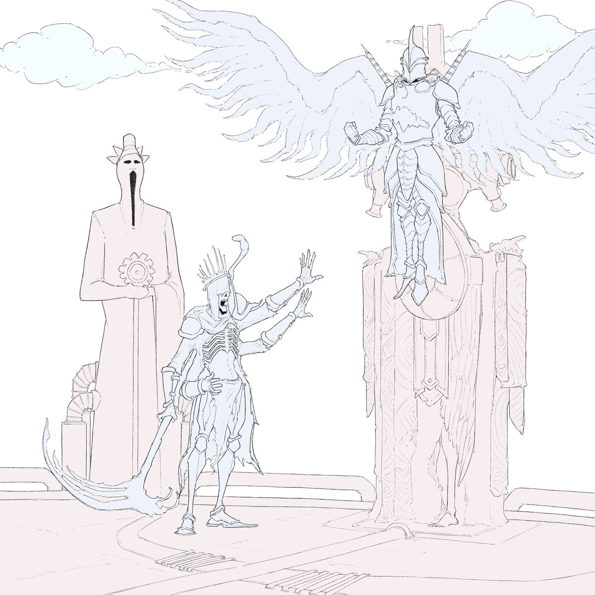 ArrogantLamp's tweet photo. Had to change up the background, lines are pretty much done.
#poe2 #pathofexile #pathofexile2 #fanart #lineart #art #drawing https://t.co/e7hktYgcI9