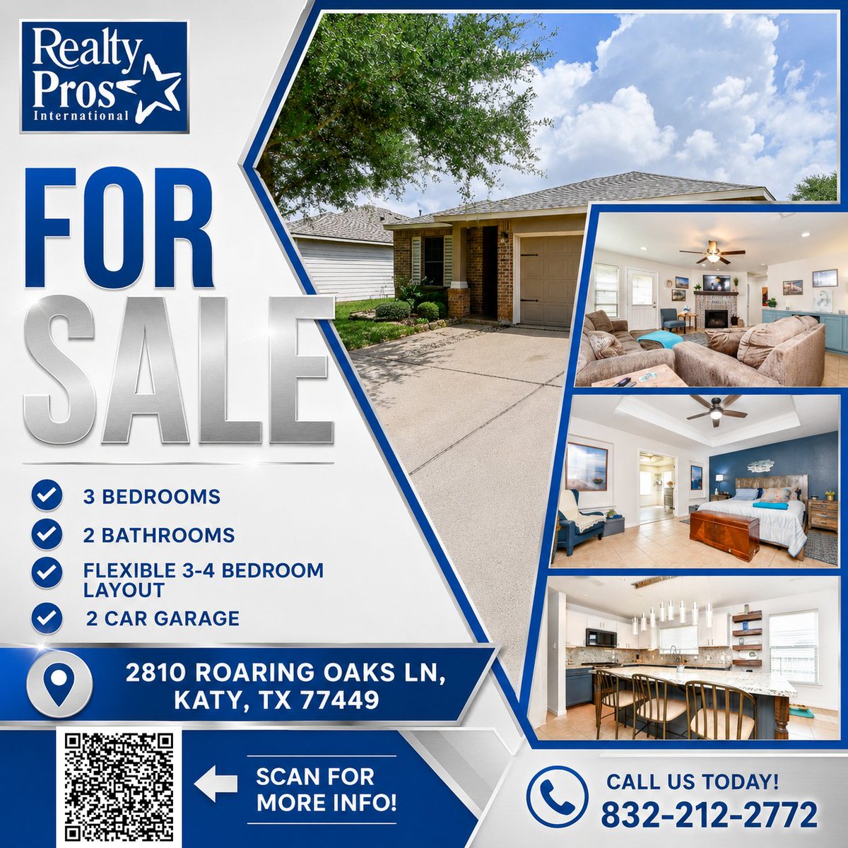 REALTYPROSOFTX's tweet photo. The primary suite includes a walk-in closet and attached flex room ideal as a 4th bedroom, office, or study. Call us today! https://t.co/OwxBCLZBiA
