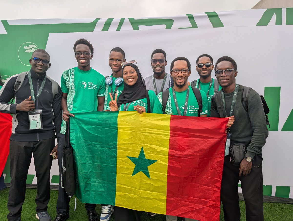 IndabaxS's tweet photo. IndabaX Sénégal était à Lagos pour le @DeepIndaba 2026 🇳🇬

Une semaine de tutoriels, de recherche et de rencontres avec la communauté IA du continent.

Ce que nous ramenons : des idées, des collaborations et une conviction renforcée.

La suite se passe au Sénégal

#IA #DLI #Lagos https://t.co/ox6ZGXXTI7