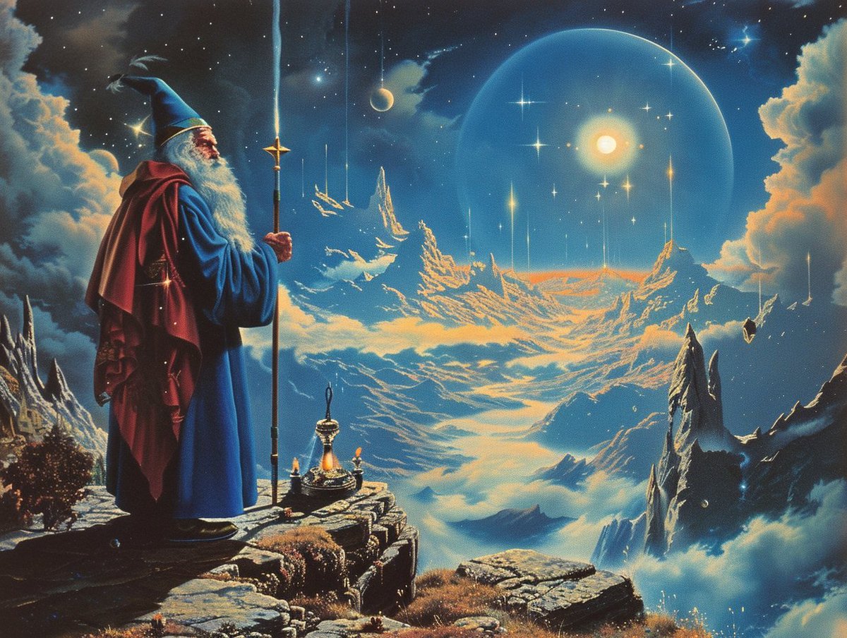 thefinnmckenty's tweet photo. brb browsing my library of leather-bound tomes, reclining on a billowy toadstool, preparing a feast for my raven, and gazing upon the vast expanses of the astral plane https://t.co/3GhKmVtqsu