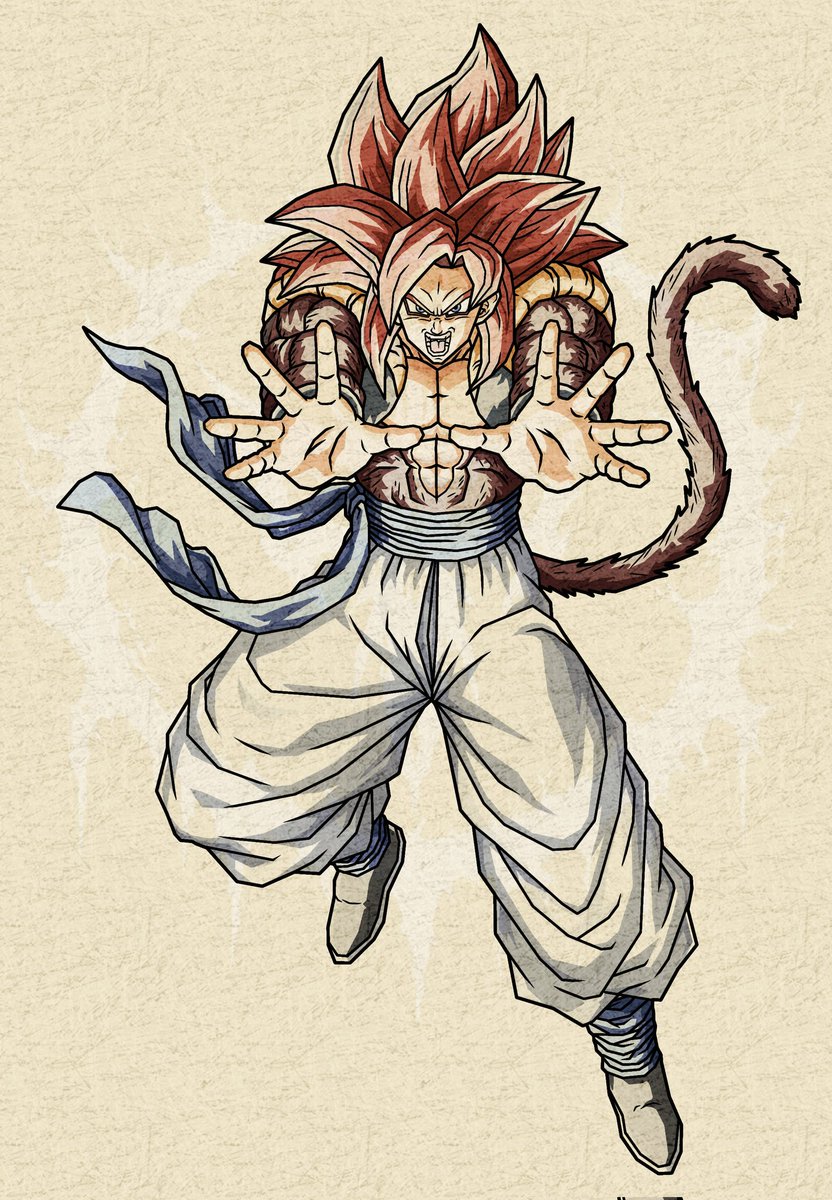 DipperAF's tweet photo. Gogeta Super Saiyan 4 BT3 Sketch colours
#BT3 #BT4 #DBGT #fanart https://t.co/VhpBIo9f2q