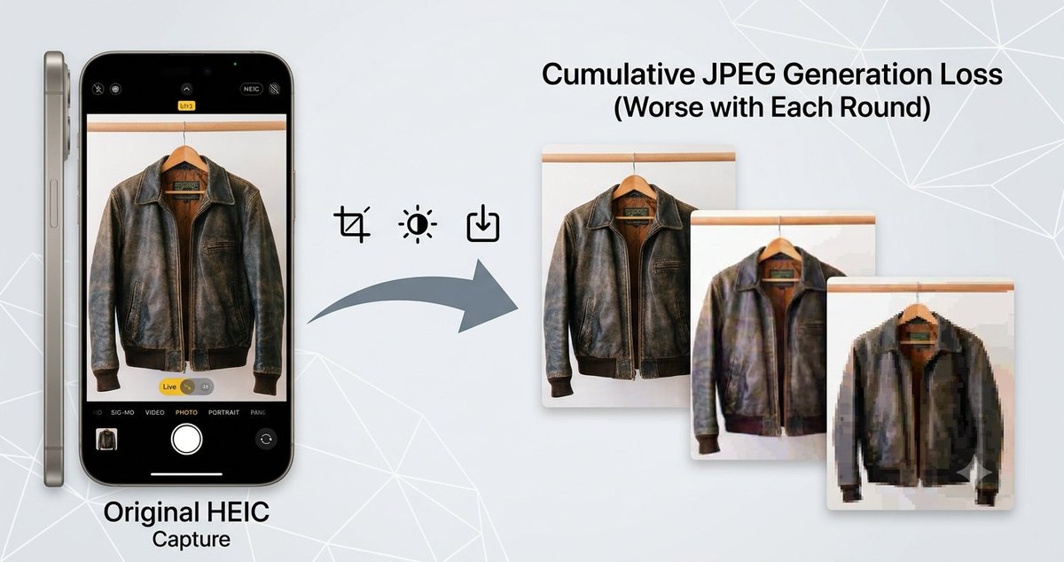 su0lex's tweet photo. Why the Same iPhone Photo Looks Worse Every Time You Touch It

https://t.co/CGfaOY5DC4

#heictopng #iphone #heictools #google https://t.co/An3Mh2McON