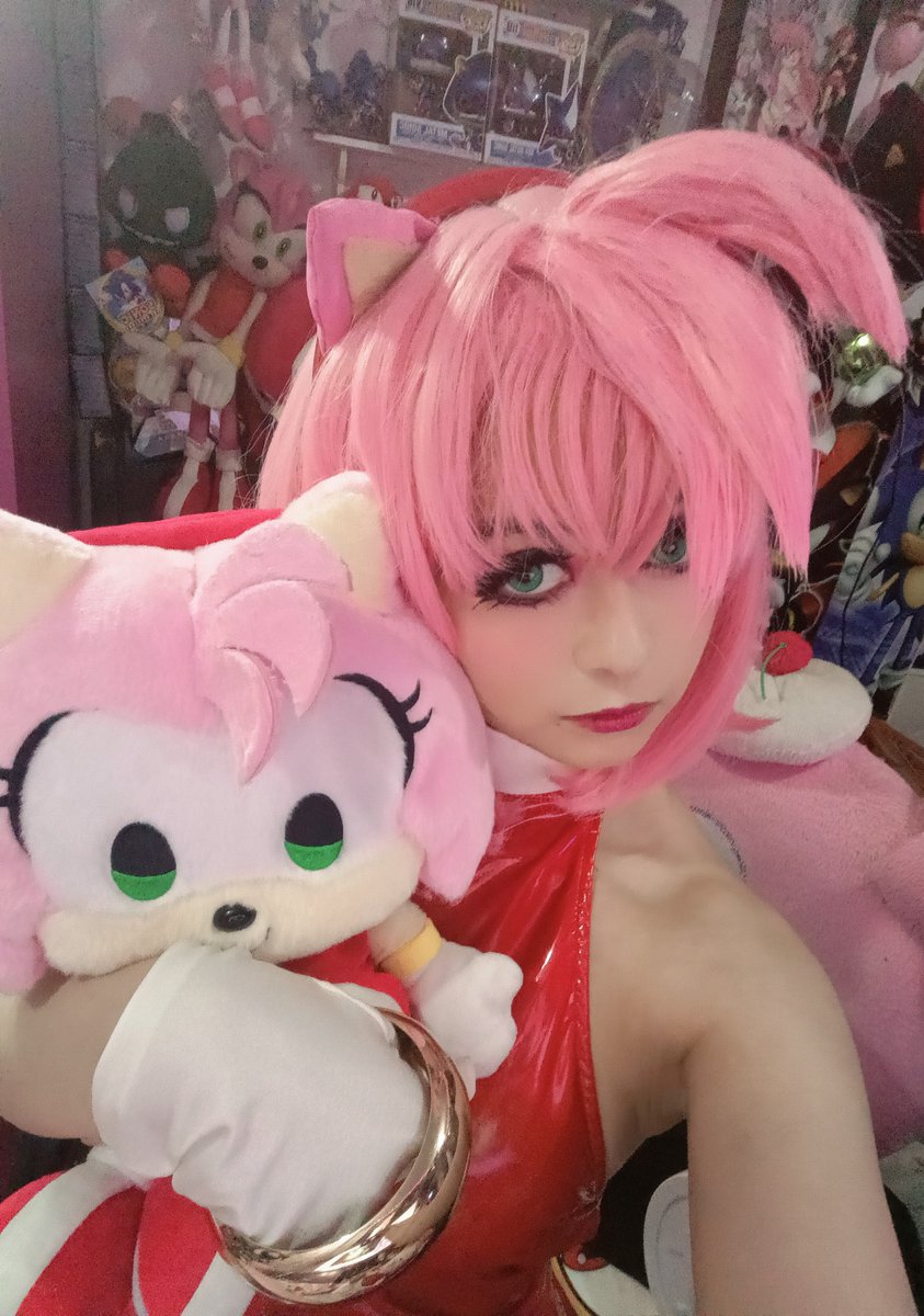 Lucybell_Pink's tweet photo. #amyrose #cosplay 🩷🌸 https://t.co/W52KOhY9oO