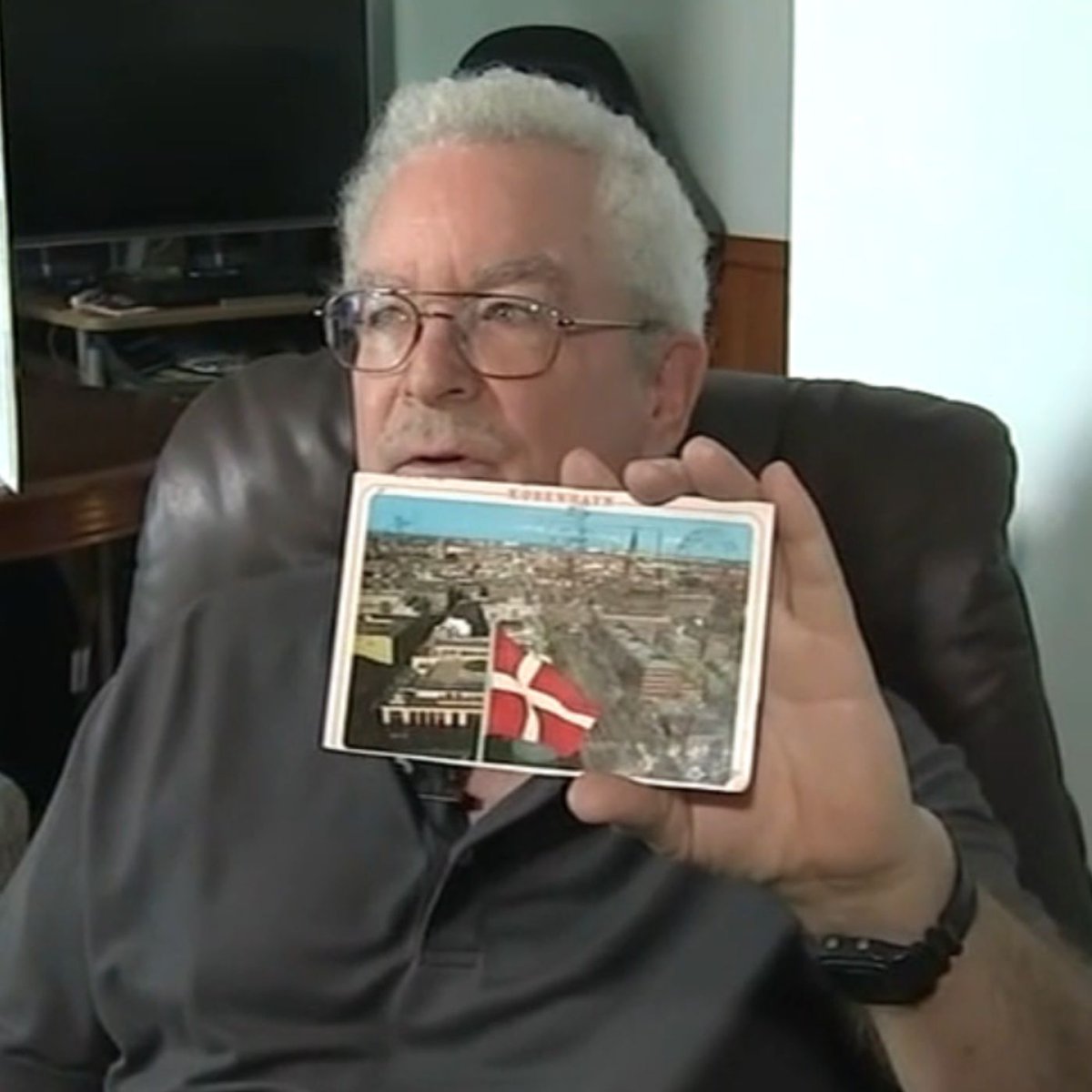 Dexerto's tweet photo. A man finally received a postcard from his deceased parents 26 years after they mailed it from Denmark

"This was, to me, almost a postcard from heaven" https://t.co/2cTtrYSd9Q