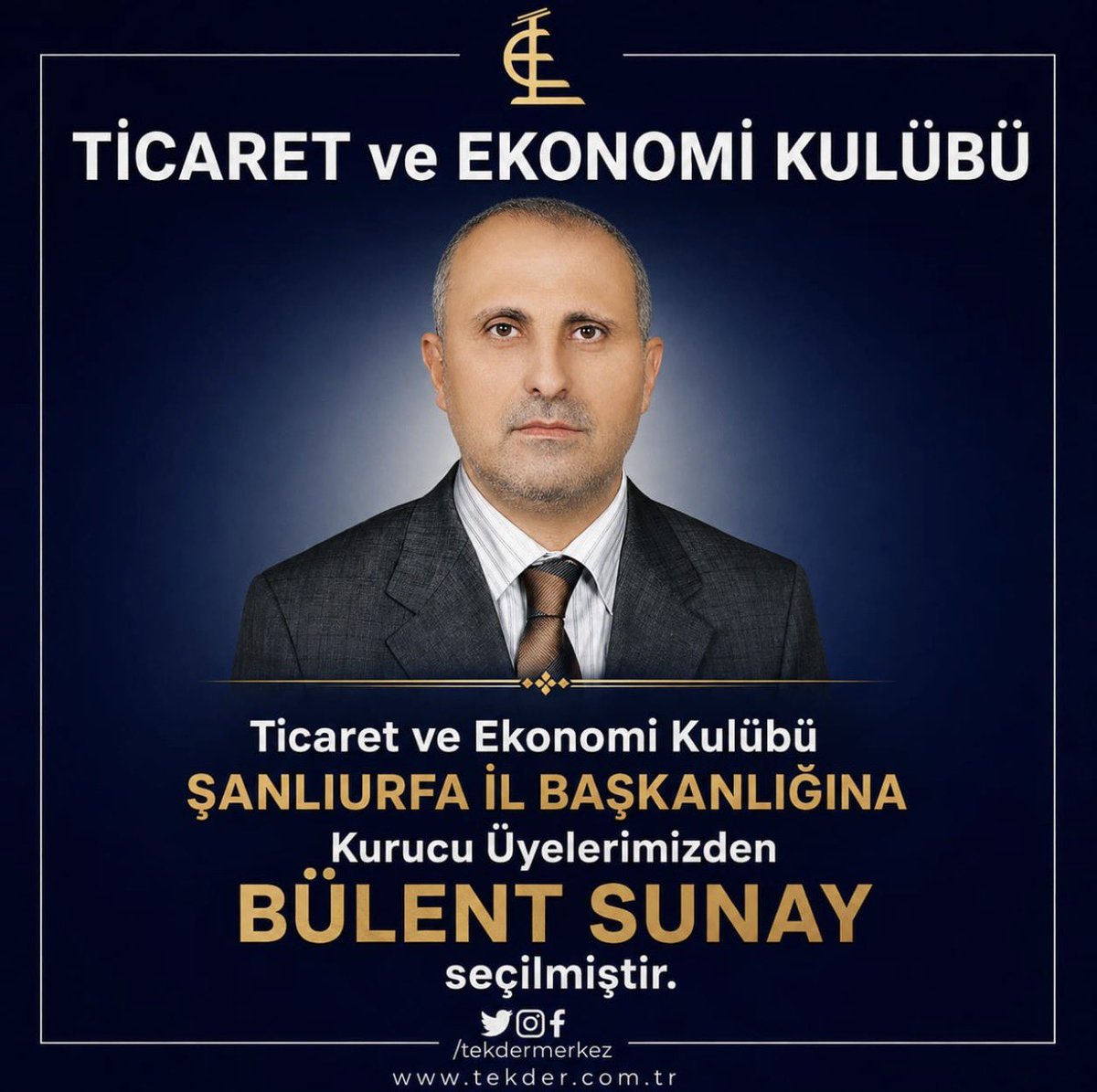 msaitardan's tweet photo. 📍 Şanlıurfa

Ticaret ve Ekonomi Kulübü Şanlıurfa İl Başkanlığına atanan kıymetli dostum @BulentSunay ‘ı tebrik eder, ilimiz için üstlendiği bu önemli görevi en güzel şekilde yerine getireceğine yürekten inanıyorum.
Rabbim muvaffak etsin!
@tekdermerkez 
@urfaekonomi https://t.co/S1peK3avAq