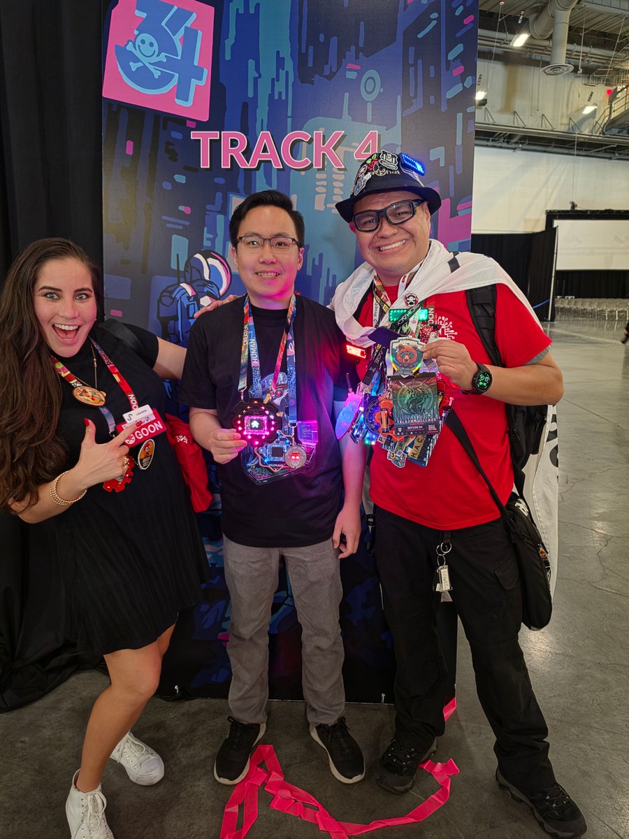 PacificHackers's tweet photo. From Pacific Hackers to DEF CON history! 🏆
Chris (aka Crash) won our Pre-DEF CON CTF, earned a ticket to DC, and took 1st place at the Packet Capture Village—earning the ultimate DEF CON Black Badge & free entry for life! 🥇
Congrats, Crash! 🙌
#PacificHackers #DEFCON #PCVCTF https://t.co/CceReaEgzT