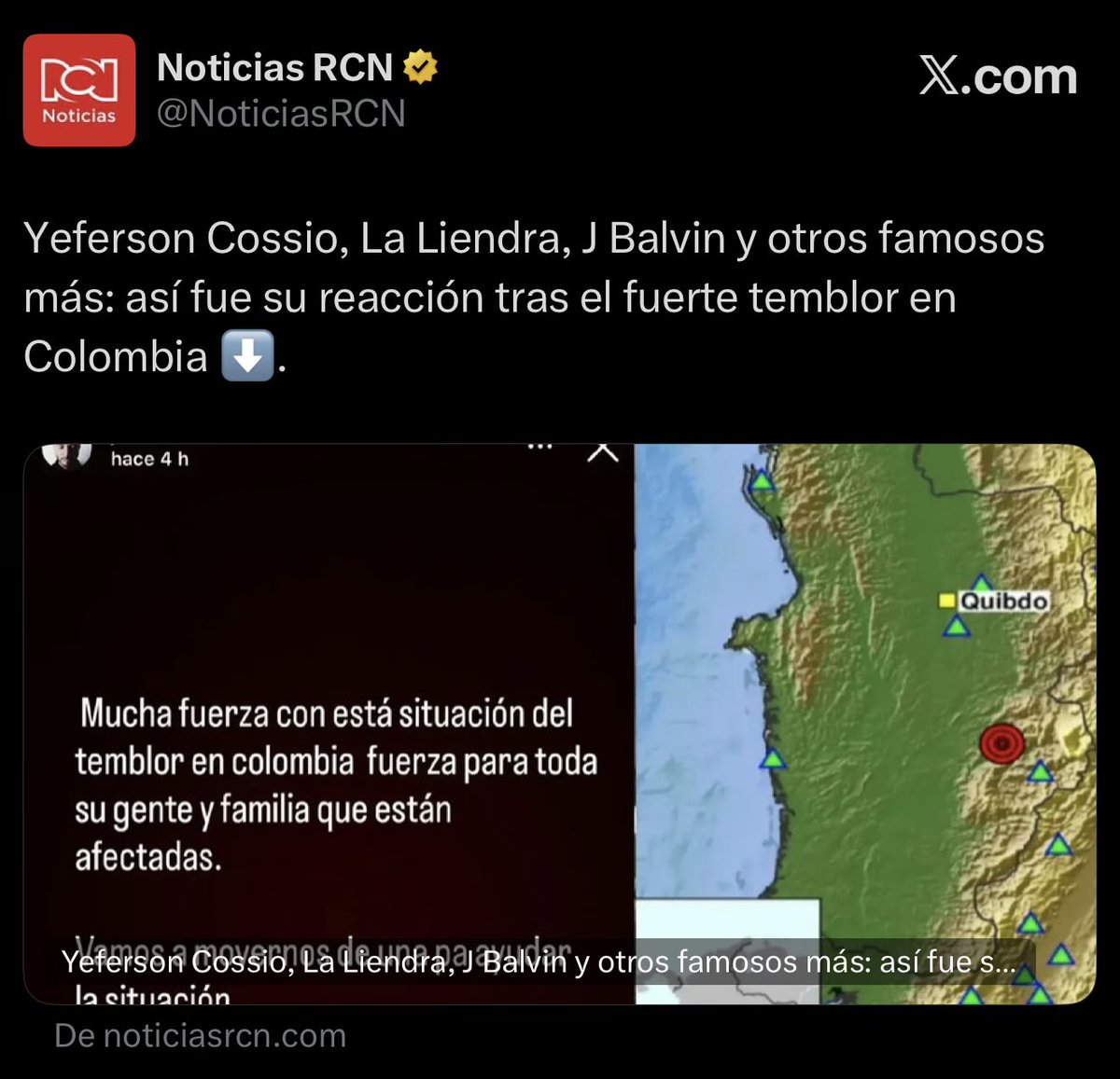diegoalejocm's tweet photo. Gracias a RCN por informarme la reacción de La Liendra, me tenían en ascuas https://t.co/OsbcpxzXuR