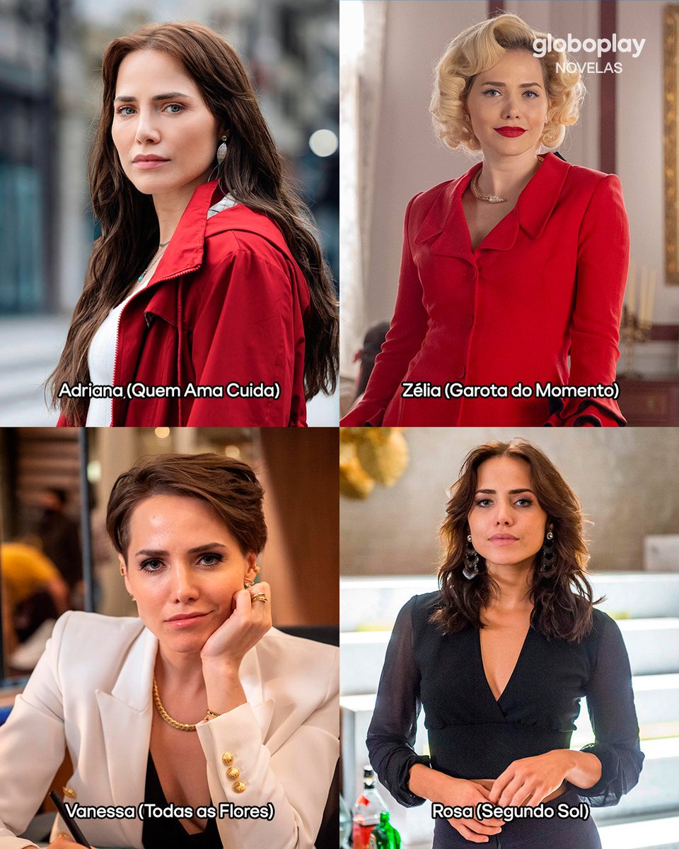 novelagloboplay's tweet photo. como pode ser a mesma atriz, né? https://t.co/SFjuXH3ySw