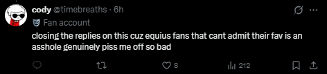 slidesound's tweet photo. @timebreaths @domoxd_800 holding the mic to you, can you admit vriska, your favorite character, is a rapist? https://t.co/lFIve6d8Xq