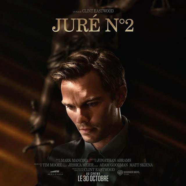 LeMarquePage's tweet photo. Juré n° 2 (2024)
Un mec du juré réalise qu'il est le coupable dans le cas qu'il doit juger. 
"Cry Macho" avait toute l'aura crépusculaire pour Clint: rédemption, fin douce, dernier adieu.
Et lui débarque et pète cette conclusion. 
Mais il a bien fait, car il est bien mieux. https://t.co/eTIdkEBqBr